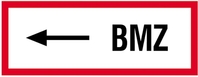Modellbeispiel: Hinweisschild BMZ linksweisend, Art. 21.2508