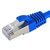 Cablenet 65-4002 networking cable Blue 0.25 m Cat6a SF/UTP (S-FTP)