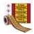 SafetyMarking Rohrleitungsband, Erdgas, Gruppe 4, gelb, DIN 2403, Länge 33m