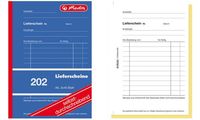 herlitz Formularbuch "Lieferschein 202", A6, 2 x 40 Blatt (883553)