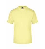 James & Nicholson Komfort-T-Shirt aus Single-Jersey Herren JN001 Gr. L light-yellow