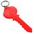 Artikelbild Porte-clés "Key", transparent-rouge