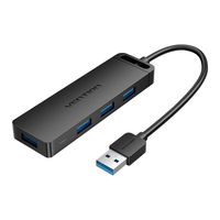 HUB USB-VENTION USB HUB 3.0 CON 4 PUERTOS USB 3.0 ULTRAFINO MULTIPLICADOR USB PARA MAC MINI/PRO,PC/PEN DRIVE/SURFACE PRO/XPS/PS5