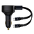 CAR CHARGER BASEUS ENJOYMENT WITH CABLE USB-C, 33W (BLACK)