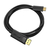 ADAPTADOR CHOETECH DOURADO-PLATED CONNECTORS, USB-C DP (DISPLAYPORT) PVC CABLE PRETO