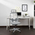 Bürostuhl / Drehstuhl ARCEO W Stoff / Netzstoff grau hjh OFFICE