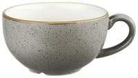 Cappuccino Tasse Stonecast Peppercorn; 340ml, 11x6.5 cm (ØxH); grau/braun; rund;