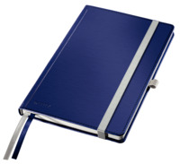 Notizbuch Style, fester Einband, A5, liniert, titan blau