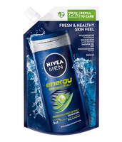 NIVEA Energy Refill Duschgel Männer Körper 500 ml