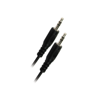 APM 418013 câble audio 1,5 m 3,5mm Noir