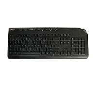 Acer KB.RF403.095 Tastatur RF Wireless QWERTY Norwegisch Schwarz