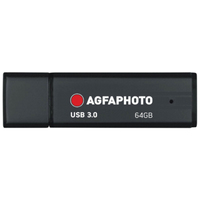 AgfaPhoto 10571 USB flash drive 64 GB USB Type-A 3.2 Gen 1 (3.1 Gen 1) Black