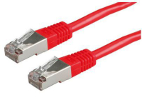 ROLINE S/FTP Patch Cord Cat.6, red 1.0m kabel sieciowy Czerwony