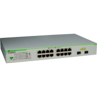 Allied Telesis AT-GS950/16PS-50 Managed Gigabit Ethernet (10/100/1000) Power over Ethernet (PoE) Grau