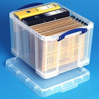 Really Useful Boxes 68503900 small parts/tool box Plastic Transparent
