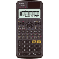 Casio FX-87DE X Taschenrechner Tasche Wissenschaftlicher Taschenrechner Schwarz