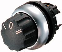 Eaton M22-WR3 interruptor eléctrico Interruptor rotativo Negro, Titanio, Blanco