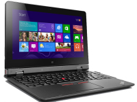Lenovo ThinkPad Helix Ordinateur portable 29,5 cm (11.6") Écran tactile Full HD Intel® Core™ M M-5Y71 8 Go DDR3L-SDRAM 256 Go SSD Windows 8.1 Pro Noir