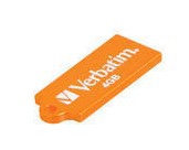 Verbatim Micro USB Drive 4GB - Volcanic Orange lecteur USB flash 4 Go USB Type-A 2.0