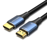 Vention Cable HDMI 2.1 8K ALGLH/ HDMI Macho - HDMI Macho/ 2m/ Azul