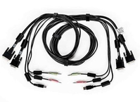 Vertiv Avocent CBL0120 toetsenbord-video-muis (kvm) kabel Zwart 1,8 m