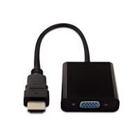 V7 CBLHDAVBLK-1E video kabel adapter 0,1 m HDMI VGA (D-Sub) Zwart