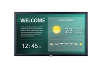 LG 22SM3G-B Signage-Display Digital Beschilderung Flachbildschirm 54,6 cm (21.5 Zoll) IPS WLAN 250 cd/m² Full HD Schwarz Eingebauter Prozessor 16/7