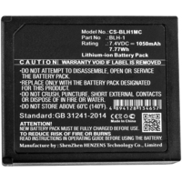 CoreParts MBXCAM-BA485 batería para cámara/grabadora Ión de litio 1050 mAh