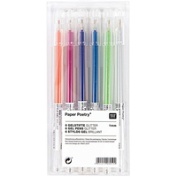 Rico Design Paper Poetry Gelstifte Glitter mehrfarbig 1mm