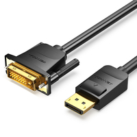 Vention DP to DVI Cable 1.5M Black