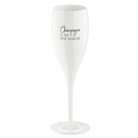 koziol CHAMPAGNE IS THE NEW MEDICINE 1 Stück(e) 100 ml Glas Champagnerflöte