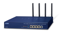 PLANET Wi-Fi 6 AX2400 2.4GHz/5GHz vezetéknélküli router Gigabit Ethernet Kék