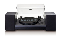 Lenco LS-300 Gramofon z napędem pasowym Czarny