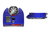 Dyson 360 Vis Nav Roboter-Staubsauger 0,5 l Beutellos Blau, Rot, Silber