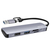 4smarts 469630 laptop-dockingstation & portreplikator Kabelgebunden USB 3.2 Gen 1 (3.1 Gen 1) Type-A + Type-C Grau