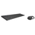 Rapoo 9750M Tastatur Maus enthalten Haus RF Wireless + Bluetooth QWERTZ Deutsch Grau