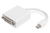 Digitus AK-340406-001-W video átalakító kábel 0,15 M Mini DisplayPort DVI-D Fehér