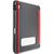 OtterBox Coque React Folio pour iPad 10th gen, Antichoc, anti-chute, étui folio de protection fin, testé selon les normes militaires, Rouge, livré sans emballage
