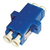 Microconnect FIBLCSM adapter światłowodowy LC 1 szt. Niebieski