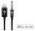 Goobay Apple Lightning Audio Connection Cable (3.5 mm), 1 m, Black