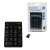 LogiLink ID0120 klawiatura numeryczna Notebook RF Wireless Czarny