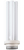 Philips MASTER PL-R Eco 4 Pin fluorescente lamp 17,8 W GR14Q-1 Koel wit