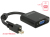 DeLOCK 62641 video kabel adapter 0,25 m Mini DisplayPort VGA (D-Sub) Zwart