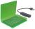 Inter-Tech 88885389 storage drive case Cover Plastic Green
