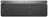 Logitech Craft Advanced keyboard with creative input dial Tastatur RF Wireless + Bluetooth QWERTY Italienisch Schwarz, Grau