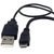 Techly 0.3m USB 2.0 A M/F - Micro USB 2.0 M USB kábel 0,3 M USB A USB A/Micro-USB B Fekete