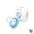 Fibaro FIBEFGWPF-102-5 netstekker adapter Type F Wit