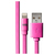 WE WEUSBLIGHTPLAT100F câble de téléphone portable Rose USB A Lightning 1 m