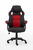 Raptor Gaming RG-GS-40 Gaming-Sessel Gepolsterter Sitz Schwarz, Rot