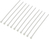 Conrad 1592855 Kabelbinder Leiter-Kabelbinder Polyamid Weiß 1000 Stück(e)